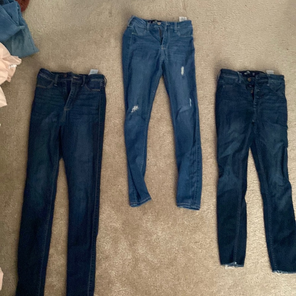 Hollister jeans bundle of three